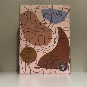 Kenzi Studio Co Line Drawings 500 Piece Puzzle